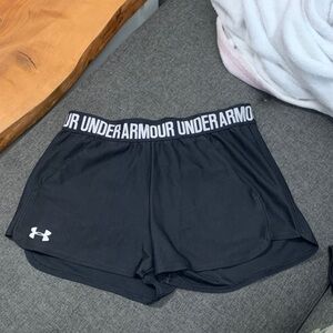 Under Armour Women's Black Athletic Shorts